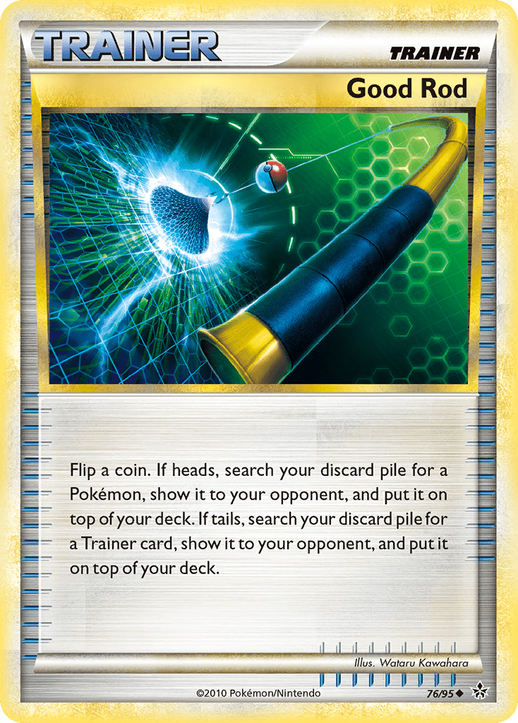 Good Rod (76/95) [HeartGold & SoulSilver: Unleashed] Pokemon Single Pokémon  | Multizone: Comics And Games