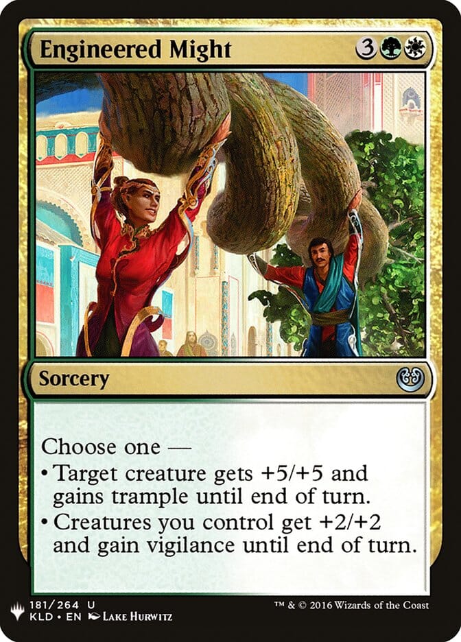 Engineered Might [Mystery Booster] MTG Single Magic: The Gathering  | Multizone: Comics And Games
