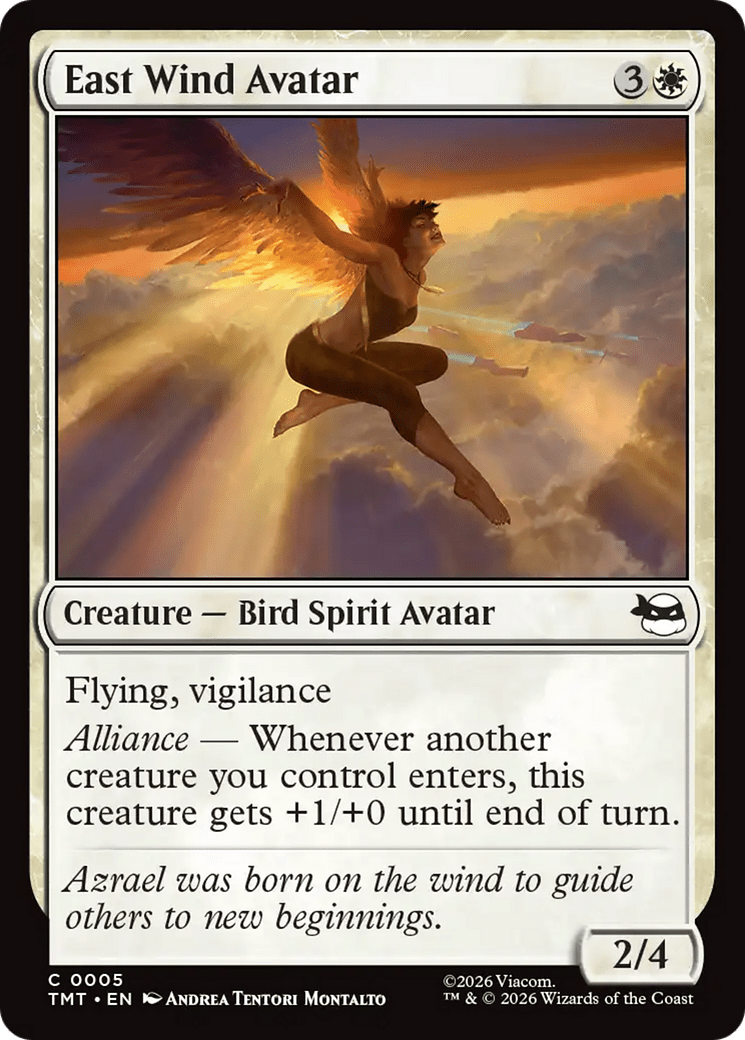 East Wind Avatar [Teenage Mutant Ninja Turtles] MTG Single Magic: The Gathering  | Multizone: Comics And Games