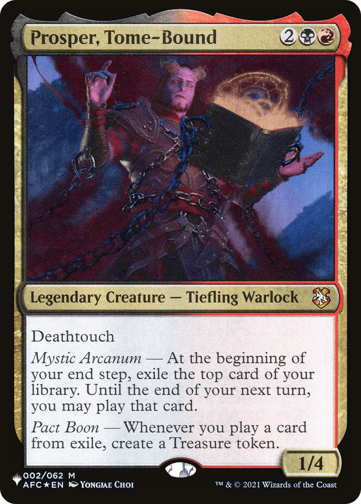 Prosper, Tome-Bound [The List] MTG Single Magic: The Gathering  | Multizone: Comics And Games