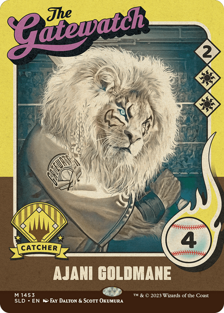Ajani Goldmane [Secret Lair Drop Series] MTG Single Magic: The Gathering  | Multizone: Comics And Games