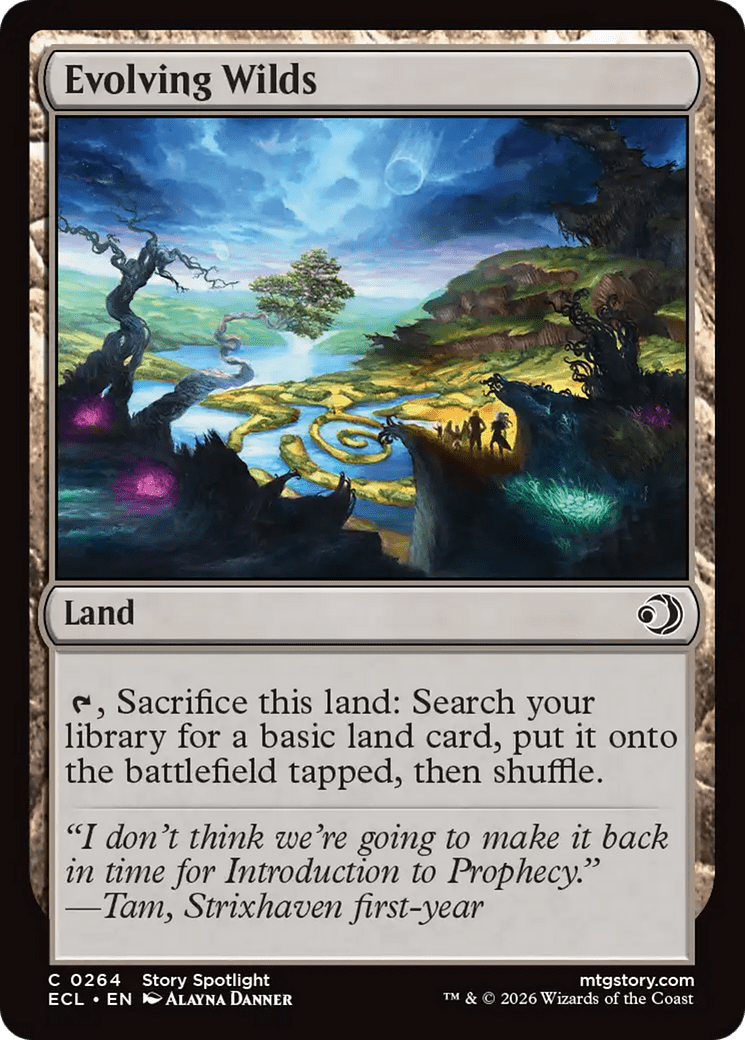 Evolving Wilds [Lorwyn Eclipsed] MTG Single Magic: The Gathering  | Multizone: Comics And Games