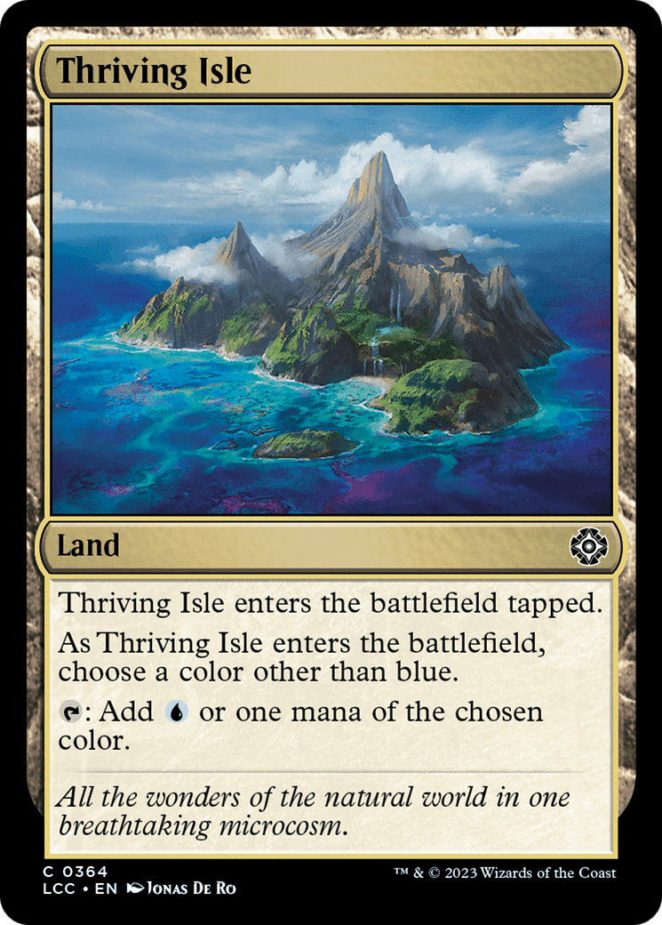 Thriving Isle [The Lost Caverns of Ixalan Commander] MTG Single Magic: The Gathering  | Multizone: Comics And Games