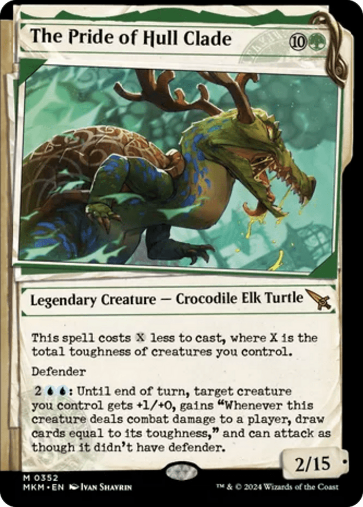 The Pride of Hull Clade (Showcase) [Murders at Karlov Manor] MTG Single Magic: The Gathering  | Multizone: Comics And Games