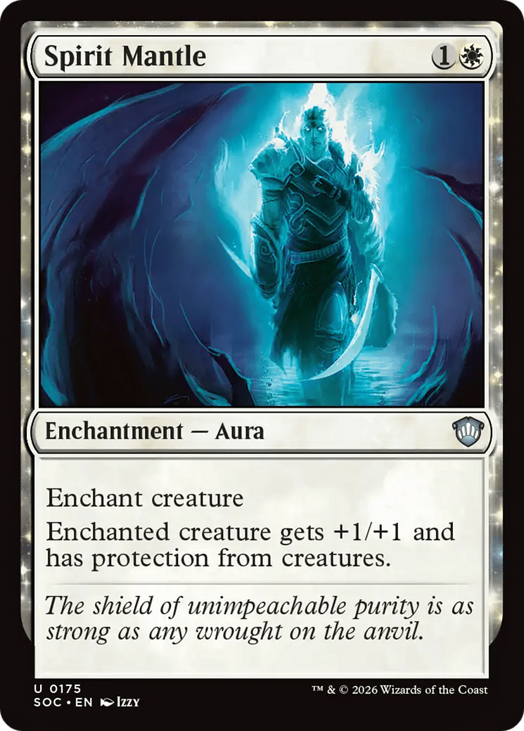 Spirit Mantle [Secrets of Strixhaven Commander] MTG Single Magic: The Gathering  | Multizone: Comics And Games