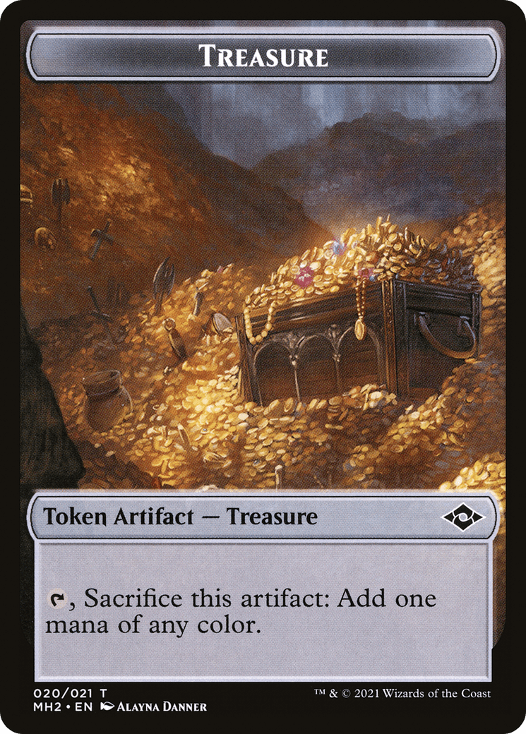 Treasure // Insect Double-Sided Token [Secret Lair: Heads I Win, Tails You Lose Tokens] MTG Single Magic: The Gathering  | Multizone: Comics And Games