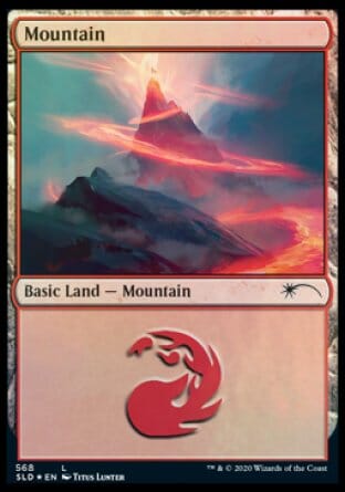 Mountain (Spellcasting) (568) [Secret Lair Drop Promos] MTG Single Magic: The Gathering  | Multizone: Comics And Games