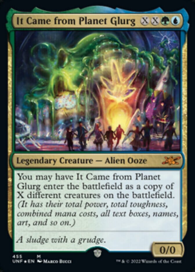 It Came from Planet Glurg (Galaxy Foil) [Unfinity] MTG Single Magic: The Gathering  | Multizone: Comics And Games