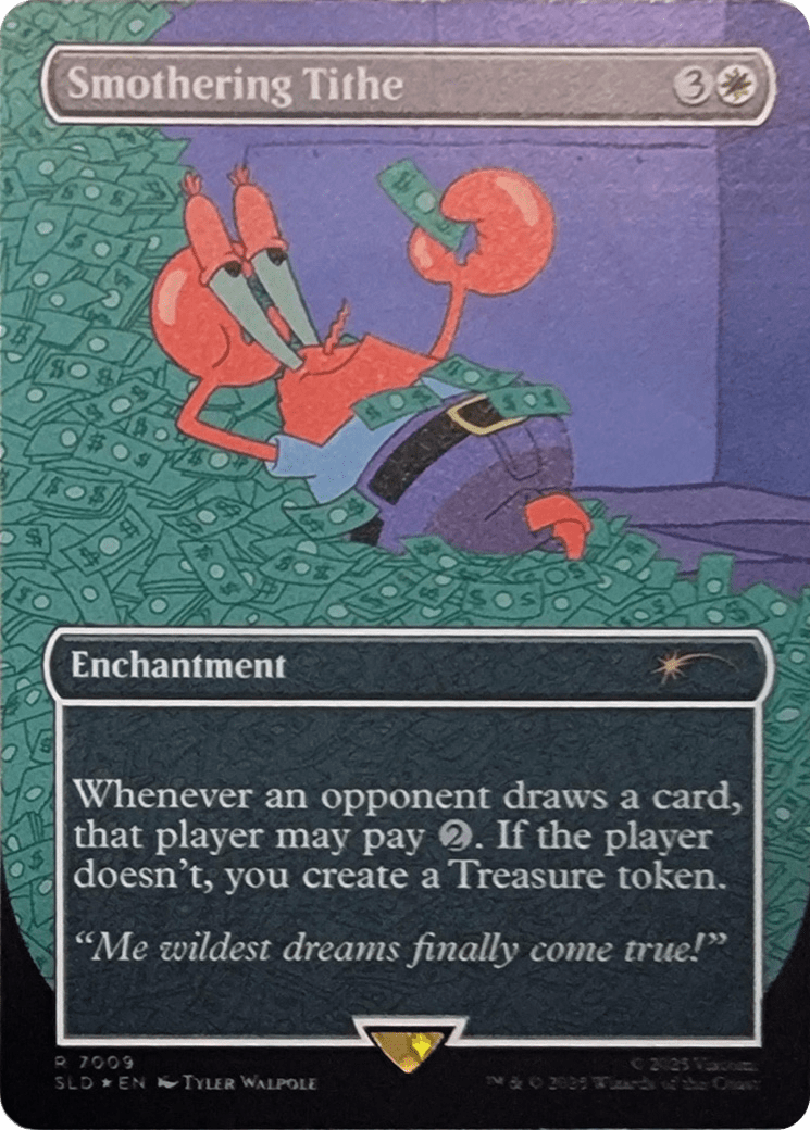 Smothering Tithe (7009) (Rainbow Foil) [Secret Lair Drop Series] MTG Single Magic: The Gathering  | Multizone: Comics And Games