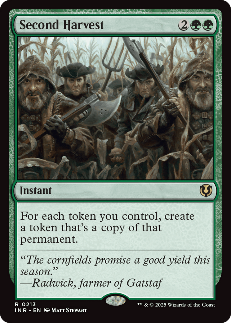 Second Harvest [Innistrad Remastered] MTG Single Magic: The Gathering  | Multizone: Comics And Games