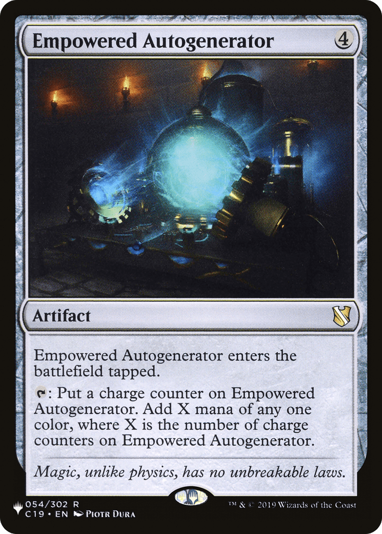 Empowered Autogenerator [The List] MTG Single Magic: The Gathering  | Multizone: Comics And Games