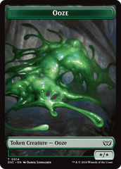 Insect (0011) // Ooze (0014) Double-Sided Token [Duskmourn: House of Horror Commander Tokens] MTG Single Magic: The Gathering  | Multizone: Comics And Games