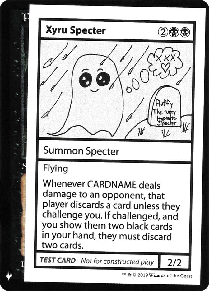 Xyru Specter [Mystery Booster Playtest Cards] MTG Single Magic: The Gathering  | Multizone: Comics And Games