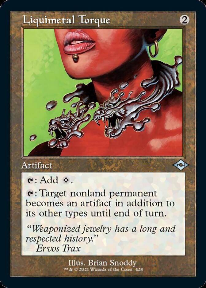 Liquimetal Torque (Retro) [Modern Horizons 2] MTG Single Magic: The Gathering  | Multizone: Comics And Games