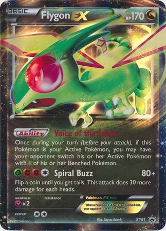 Flygon EX (XY61) (Jumbo Card) [XY: Black Star Promos] Pokemon Single Pokémon  | Multizone: Comics And Games