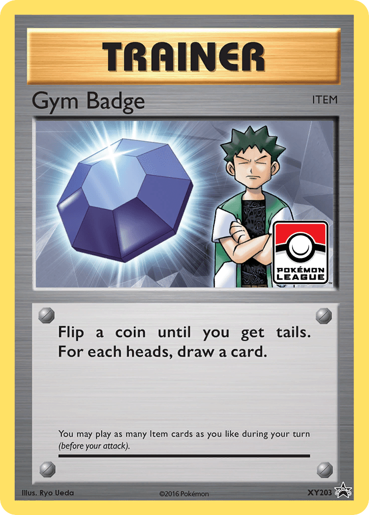 Gym Badge (XY203) [XY: Black Star Promos] Pokemon Single Pokémon  | Multizone: Comics And Games