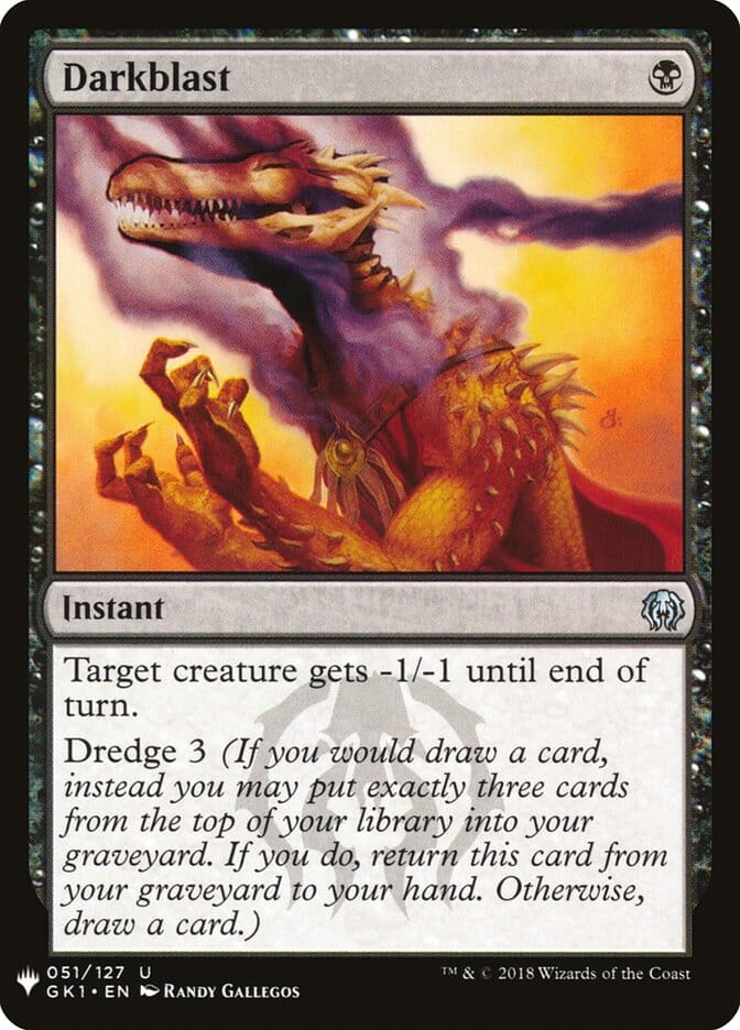 Darkblast [Mystery Booster] MTG Single Magic: The Gathering  | Multizone: Comics And Games
