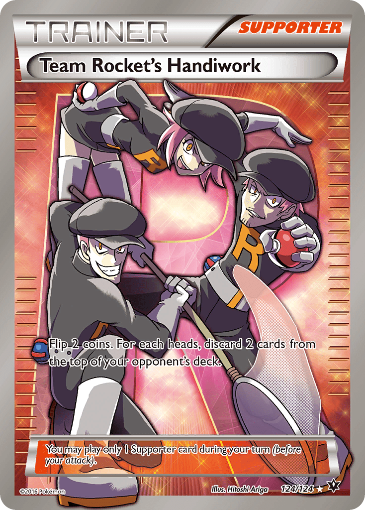 Team Rocket's Handiwork (124/124) [XY: Fates Collide] Pokemon Single Pokémon  | Multizone: Comics And Games