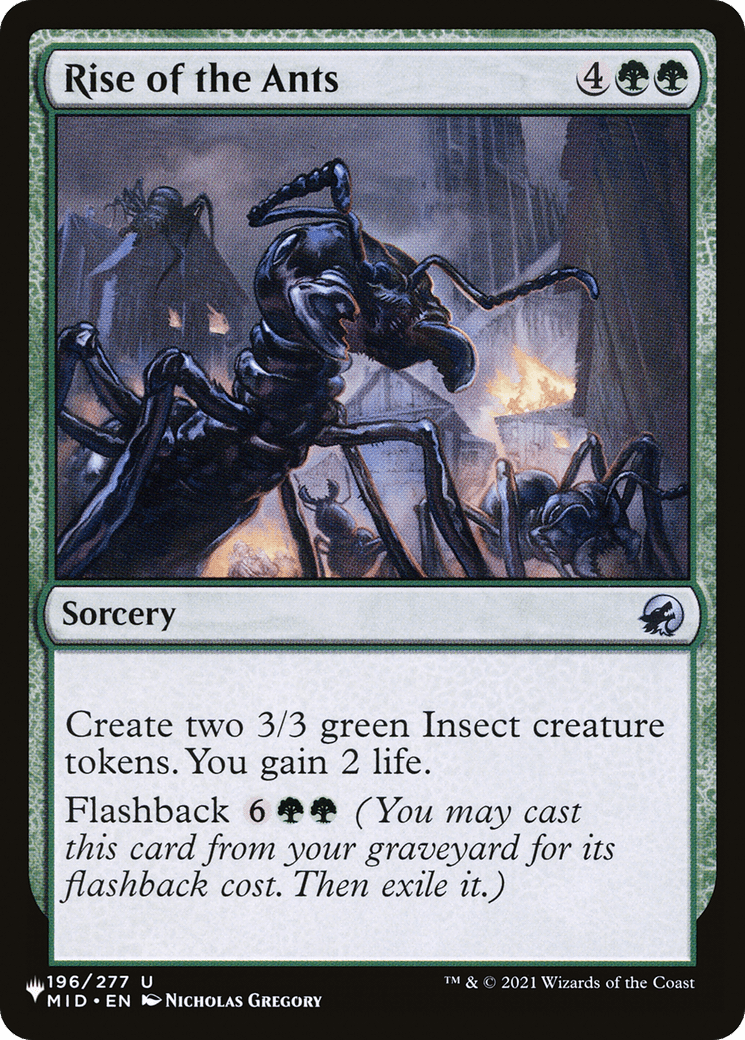 Rise of the Ants [The List] MTG Single Magic: The Gathering  | Multizone: Comics And Games