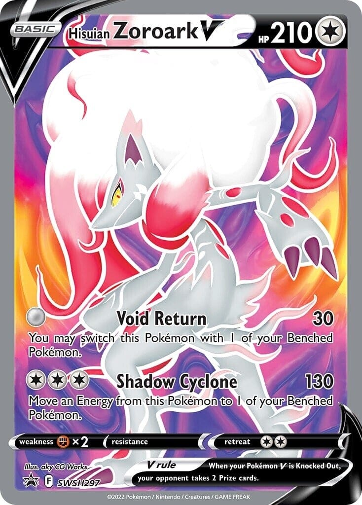 Hisuian Zoroark V (SWSH297) [Sword & Shield: Black Star Promos] Pokemon Single Pokémon  | Multizone: Comics And Games
