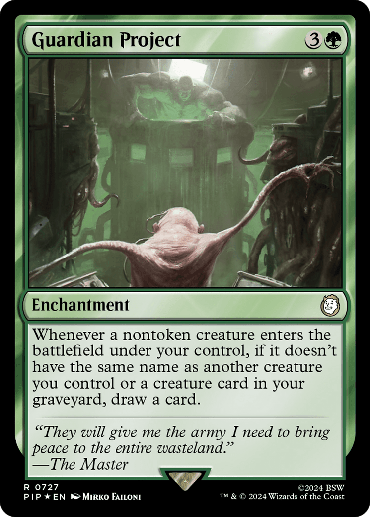 Guardian Project (Surge Foil) [Fallout] MTG Single Magic: The Gathering  | Multizone: Comics And Games