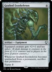 Grafted Exoskeleton [Phyrexia: All Will Be One Commander] MTG Single Magic: The Gathering  | Multizone: Comics And Games