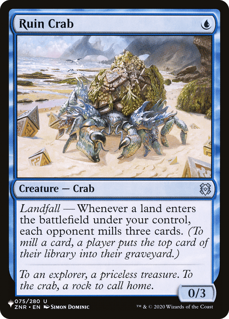 Ruin Crab [The List] MTG Single Magic: The Gathering  | Multizone: Comics And Games