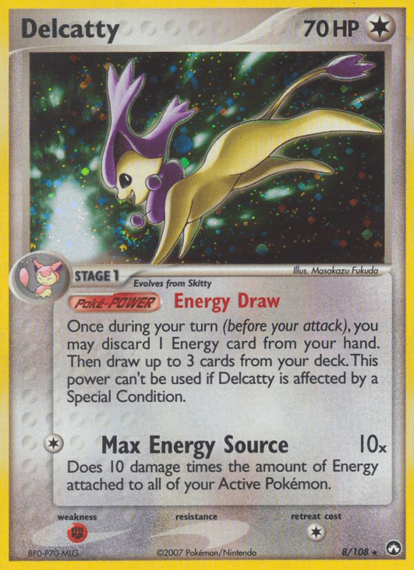 Delcatty (8/108) [EX: Power Keepers] Pokemon Single Pokémon  | Multizone: Comics And Games