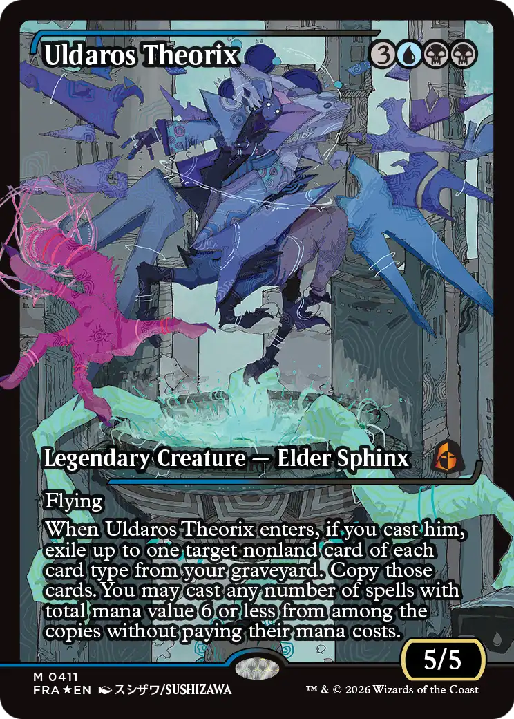 Uldaros Theorix (Showcase) (0411) [Reality Fracture] MTG Single Magic: The Gathering  | Multizone: Comics And Games