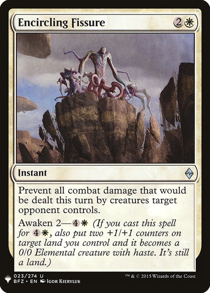 Encircling Fissure [Mystery Booster] MTG Single Magic: The Gathering  | Multizone: Comics And Games