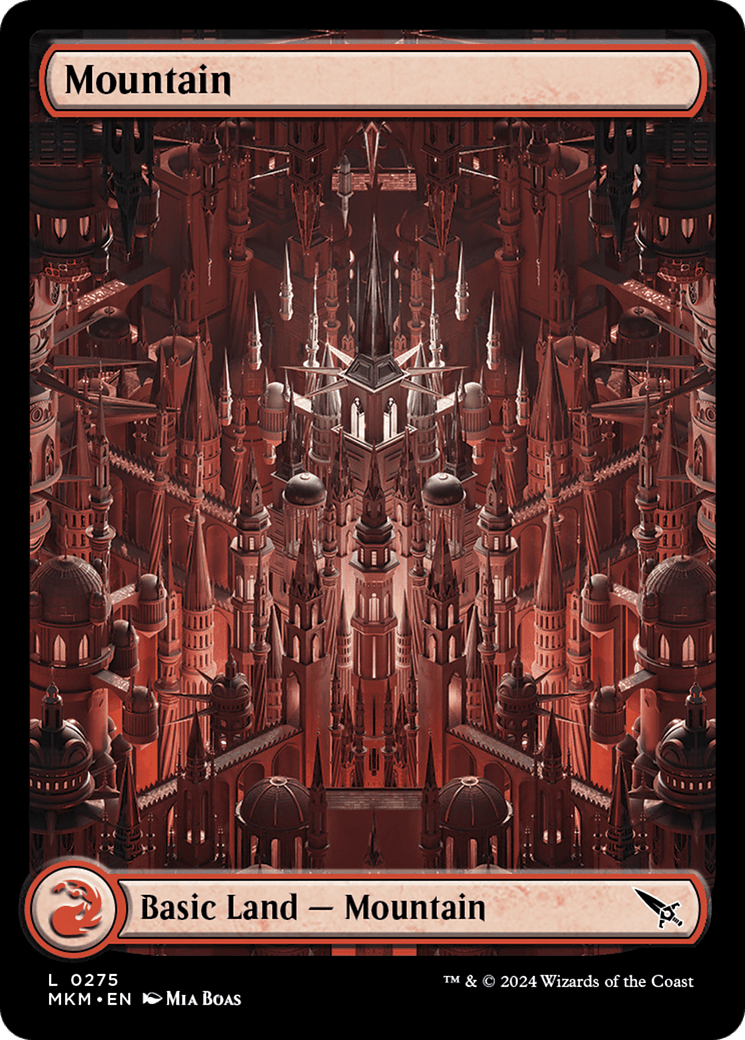 Mountain (0275) [Murders at Karlov Manor] MTG Single Magic: The Gathering  | Multizone: Comics And Games