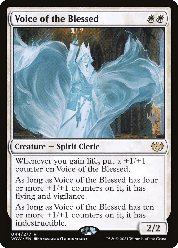 Voice of the Blessed (Promo Pack) [The Brothers' War Promos] MTG Single Magic: The Gathering  | Multizone: Comics And Games