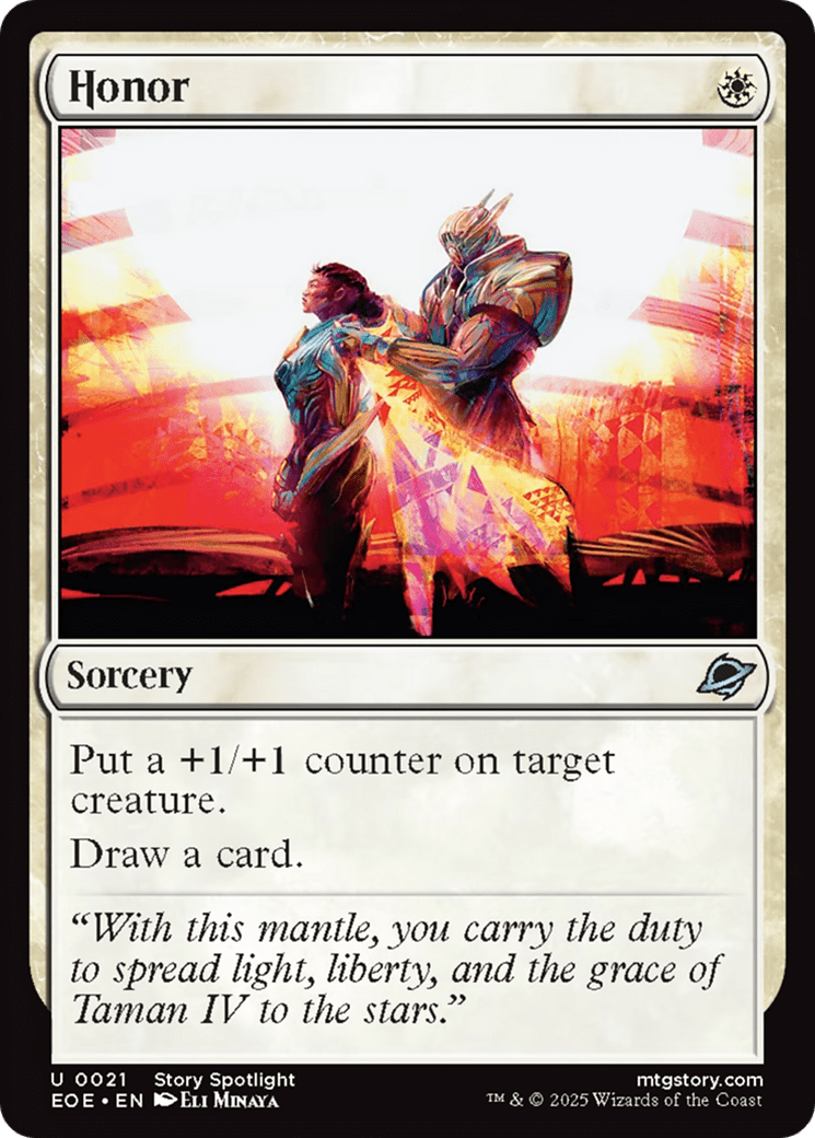 Honor [Edge of Eternities] MTG Single Magic: The Gathering  | Multizone: Comics And Games