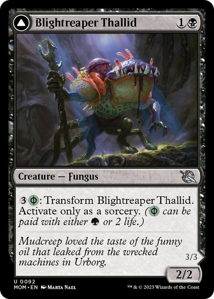 Blightreaper Thallid // Blightsower Thallid [March of the Machine] MTG Single Magic: The Gathering  | Multizone: Comics And Games