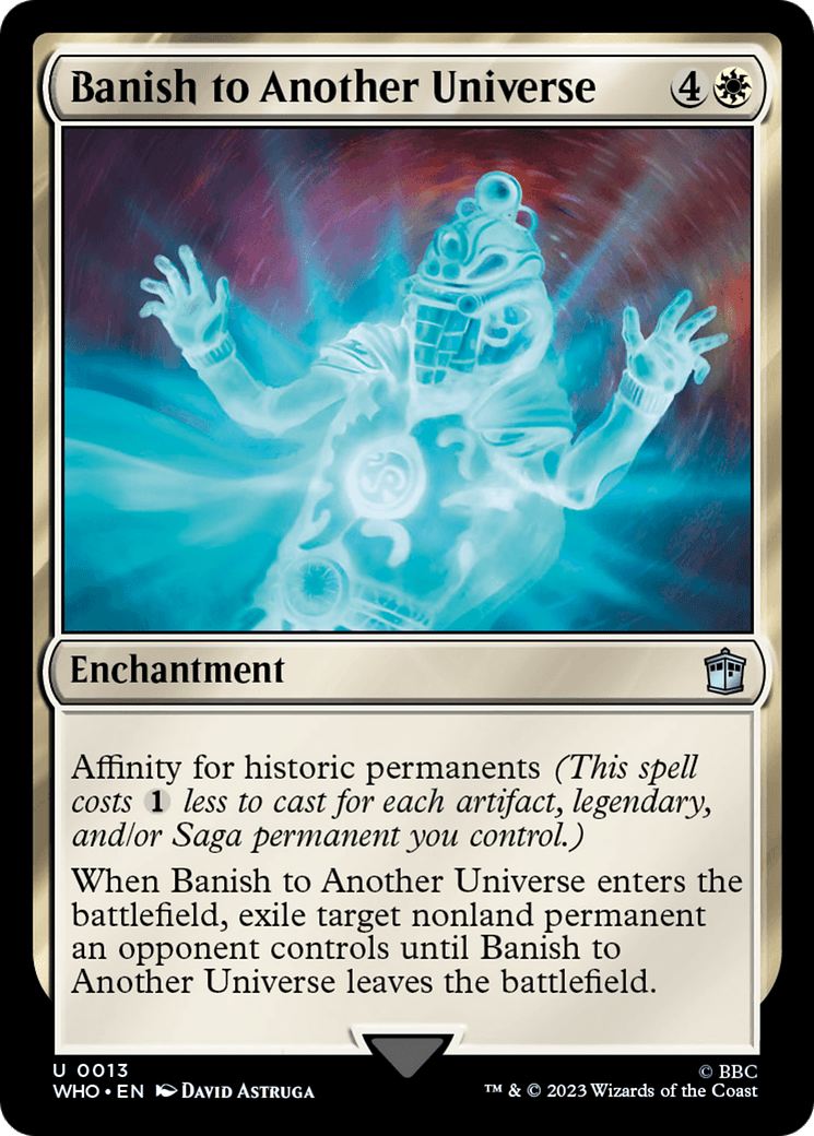 Banish to Another Universe [Doctor Who] MTG Single Magic: The Gathering  | Multizone: Comics And Games