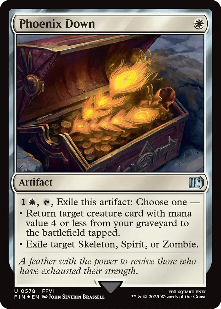 Phoenix Down (Surge Foil) [FINAL FANTASY] MTG Single Magic: The Gathering  | Multizone: Comics And Games