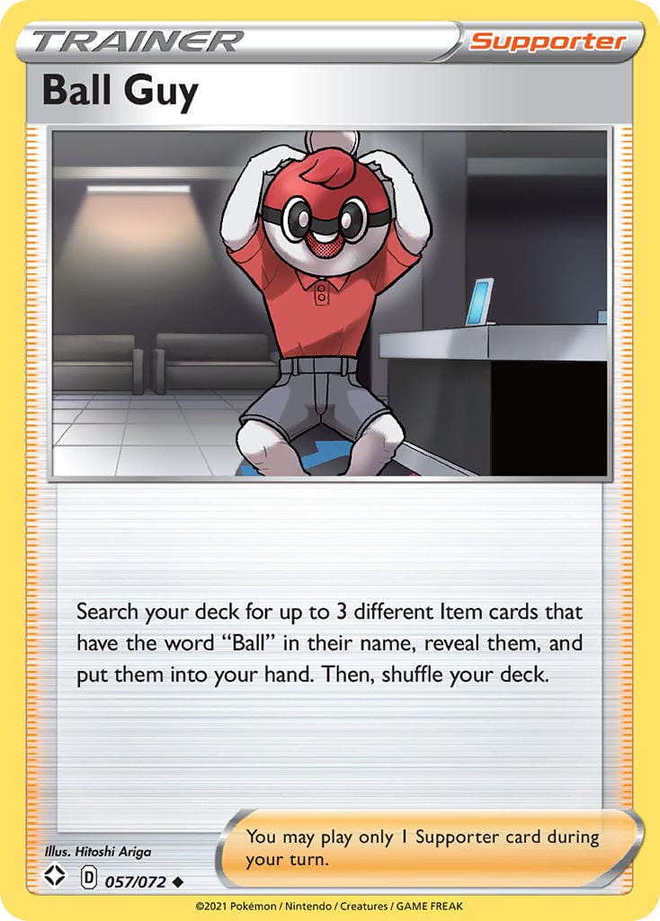 Ball Guy (057/072) [Sword & Shield: Shining Fates] Pokemon Single Pokémon  | Multizone: Comics And Games