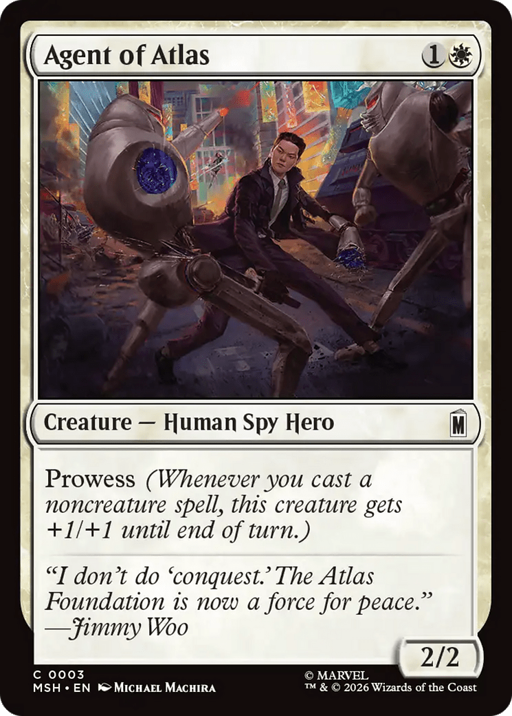 Agent of Atlas [Marvel Super Heroes] MTG Single Magic: The Gathering  | Multizone: Comics And Games