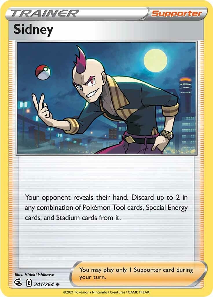 Sidney (241/264) [Sword & Shield: Fusion Strike] Pokemon Single Pokémon  | Multizone: Comics And Games