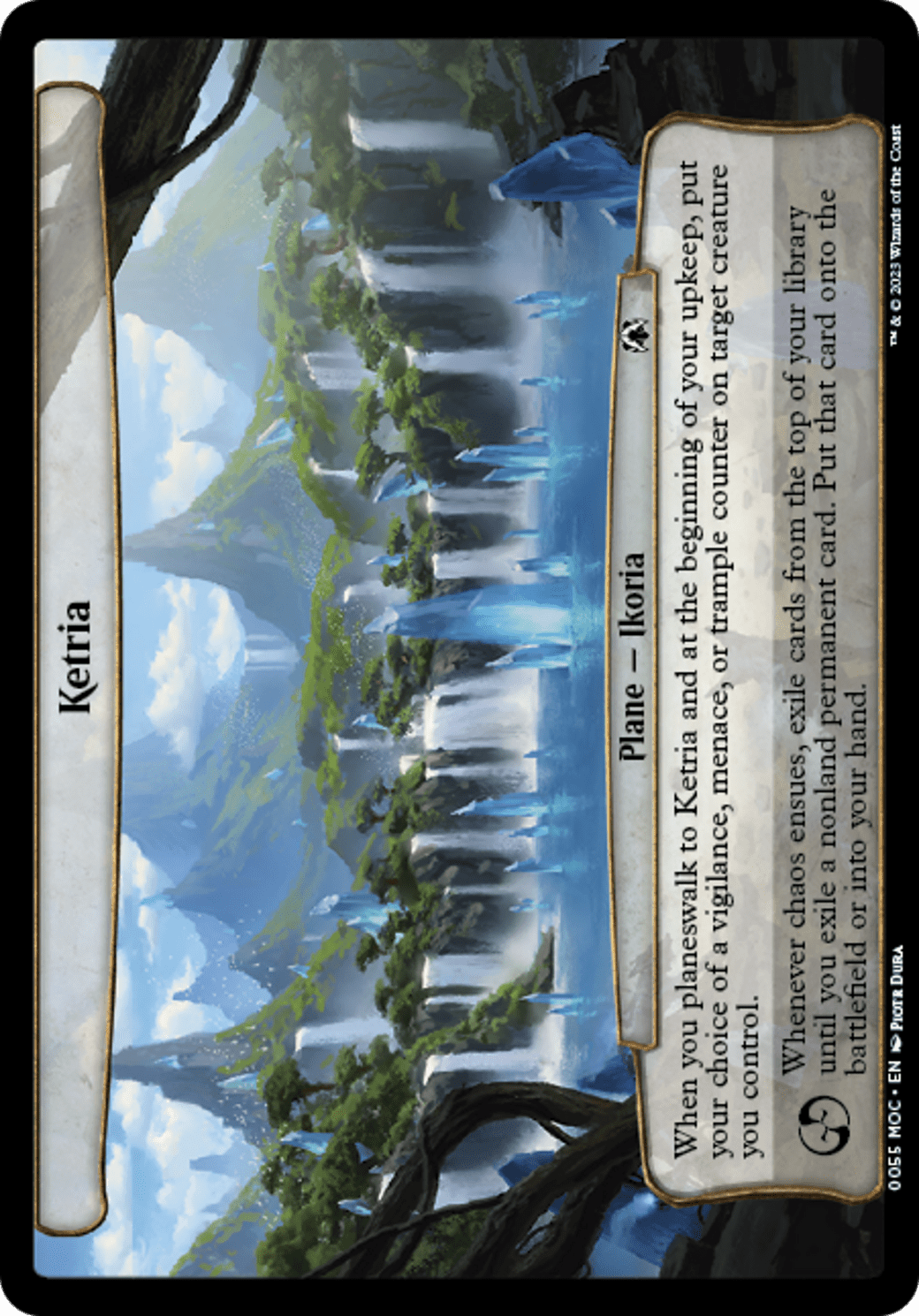 Ketria [March of the Machine Commander] MTG Single Magic: The Gathering  | Multizone: Comics And Games
