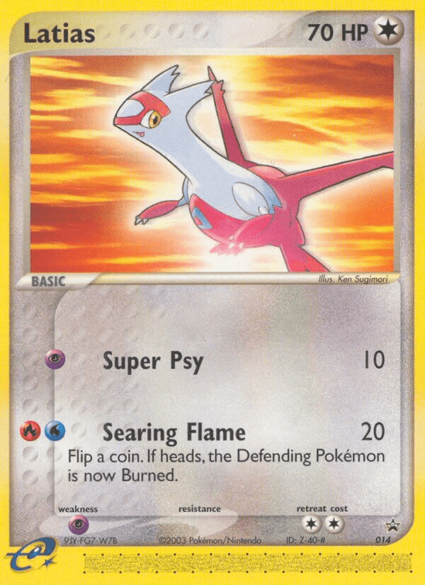 Latias (014) [Nintendo: Black Star Promos] Pokemon Single Pokémon  | Multizone: Comics And Games