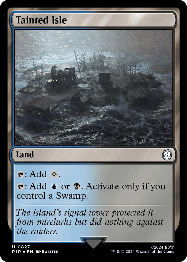 Tainted Isle (Surge Foil) [Fallout] MTG Single Magic: The Gathering  | Multizone: Comics And Games
