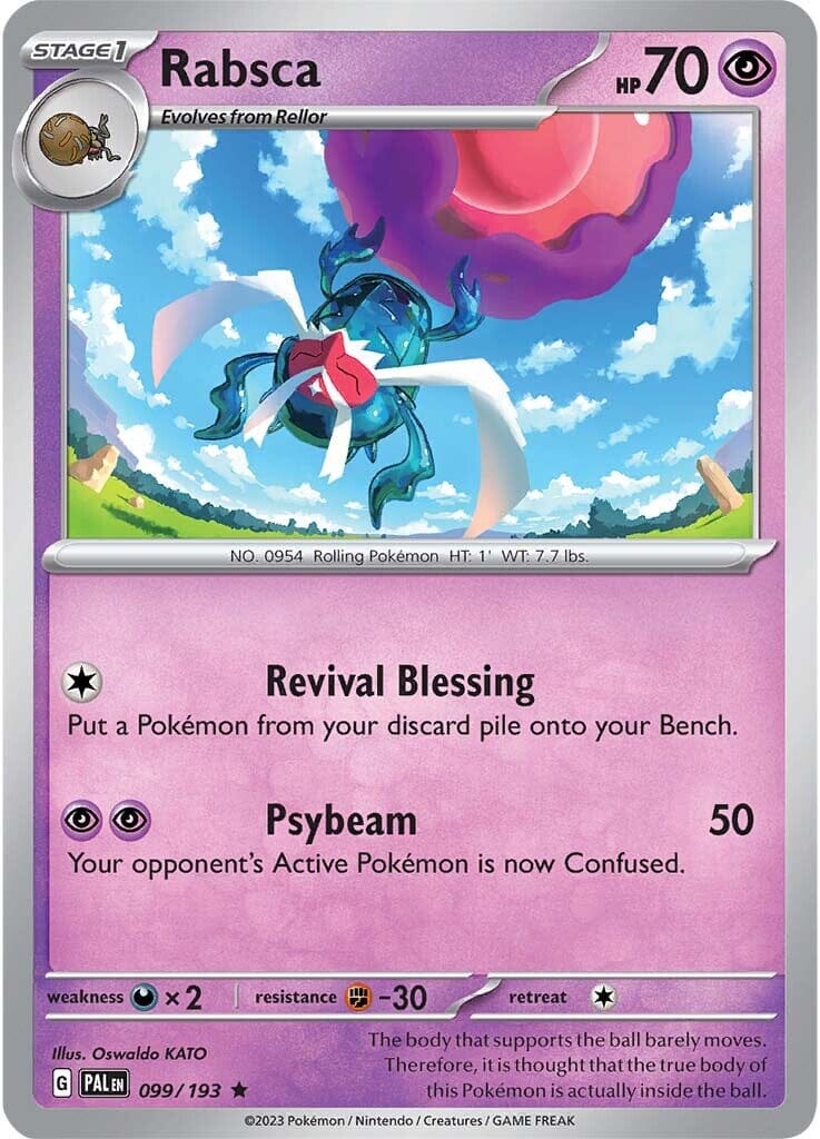 Rabsca (099/193) [Scarlet & Violet: Paldea Evolved] Pokemon Single Pokémon  | Multizone: Comics And Games