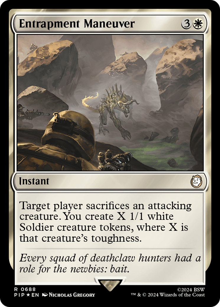 Entrapment Maneuver (Surge Foil) [Fallout] MTG Single Magic: The Gathering  | Multizone: Comics And Games