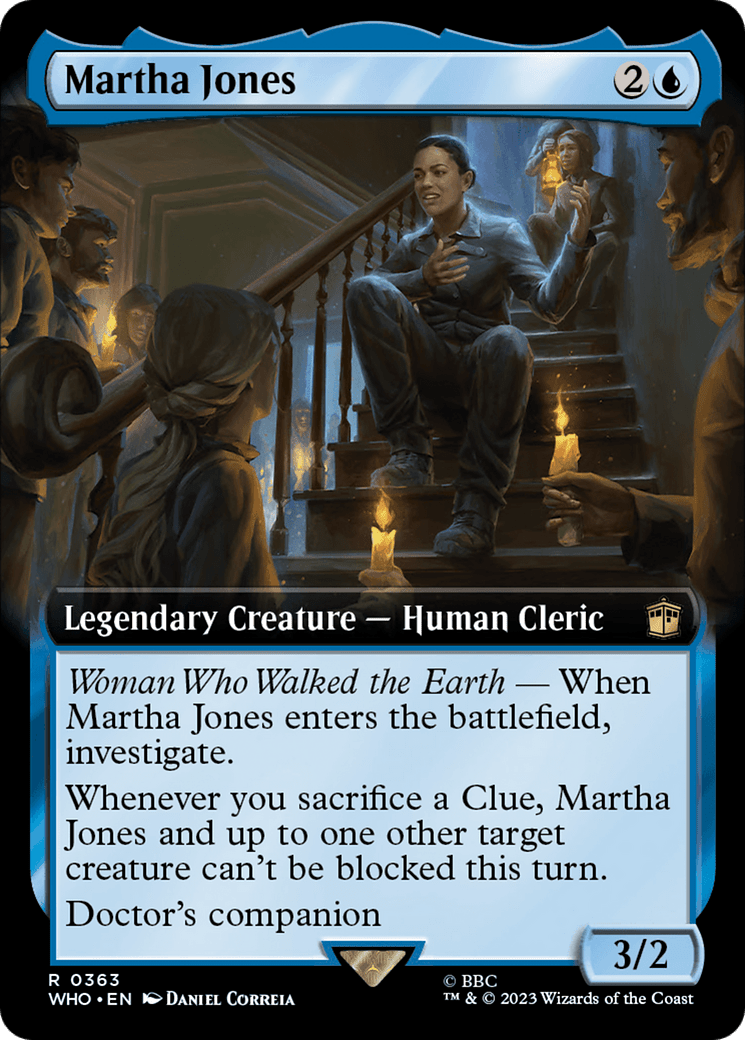 Martha Jones (Extended Art) [Doctor Who] MTG Single Magic: The Gathering  | Multizone: Comics And Games