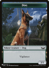 Shapeshifter // Dog Double-Sided Token [The List] MTG Single Magic: The Gathering  | Multizone: Comics And Games