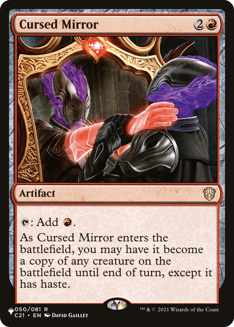 Cursed Mirror [The List] MTG Single Magic: The Gathering  | Multizone: Comics And Games