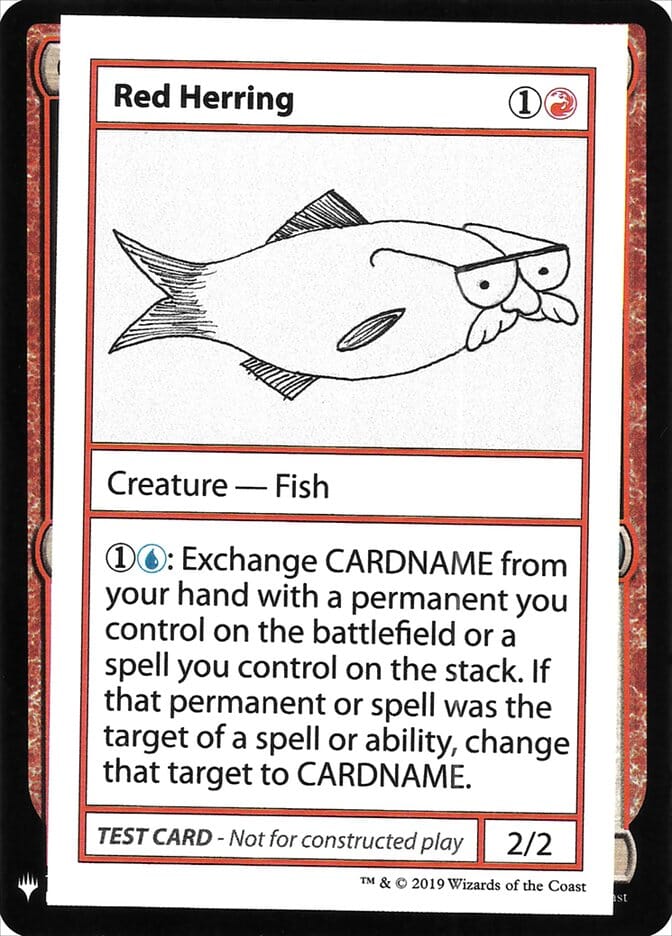Red Herring [Mystery Booster Playtest Cards] MTG Single Magic: The Gathering  | Multizone: Comics And Games