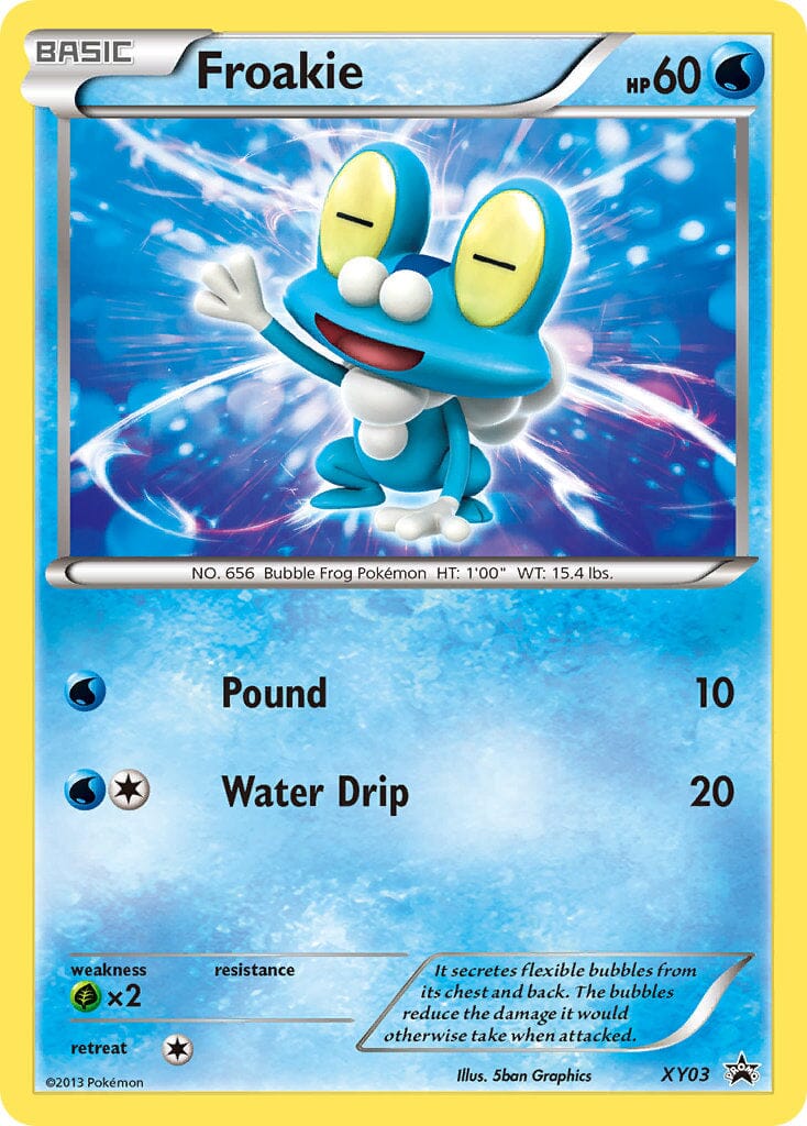Froakie (XY03) [XY: Black Star Promos] Pokemon Single Pokémon  | Multizone: Comics And Games