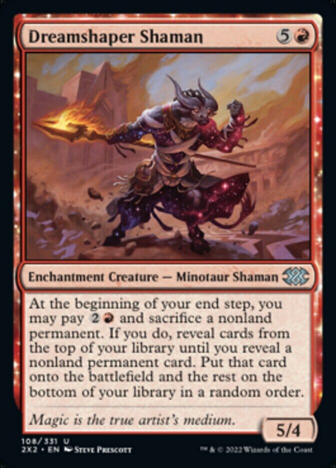 Dreamshaper Shaman [Double Masters 2022] MTG Single Magic: The Gathering  | Multizone: Comics And Games